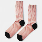 Abstrakte Seidenstruktur Socken (Linkes Detail)