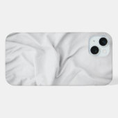 Abstrakte Seidentextur iPhone Hülle (Rückseite (Horizontal))