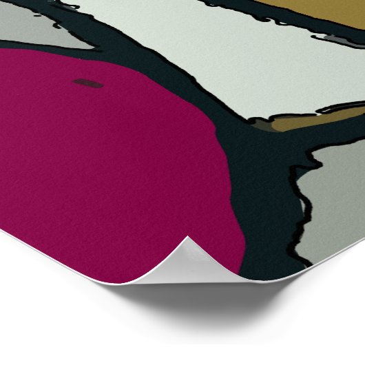 Abstrakte Seite 12 Poster (Ecke)