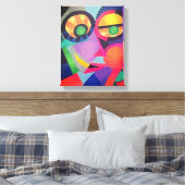 Abstrakte Seite #1 Leinwanddruck (Insitu (Schlafzimmer))