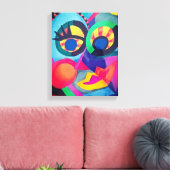 Abstrakte Seite 2 Leinwanddruck (Insitu (Wohnzimmer))