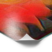 Abstrakte Serenlandschaft Fotodruck (Ecke)