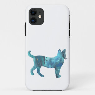 Abstrakte Serval-Silhouette Case-Mate iPhone Hülle
