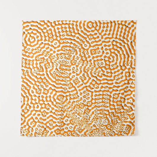 Abstrakte, sich wiederholende, nahtlose Textur Was Wandteppich (Vorderseite (Horizontal))