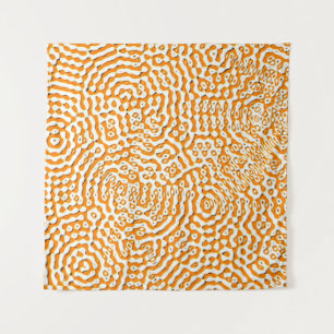 Abstrakte, sich wiederholende, nahtlose Textur Was Wandteppich