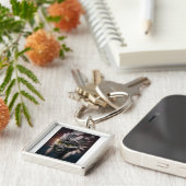 Abstrakte Sicht des amerikanischen Oberbefehlshabe Schlüsselanhänger (Seite)