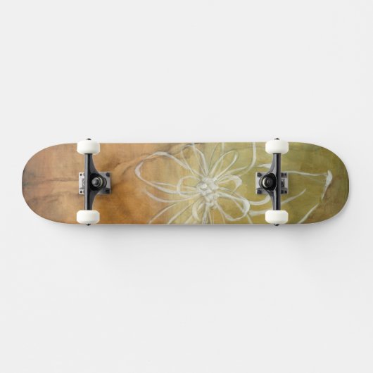 Abstrakte Silhouette auf dem Hintergrund des Tans Skateboard (Horizontal)