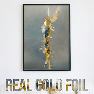 Abstrakte Silhouette Foliendrucke