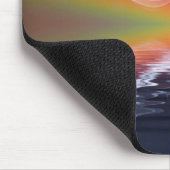 Abstrakte Silhouette Mousepad (Ecke)