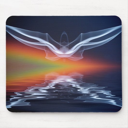 Abstrakte Silhouette Mousepad (Vorne)