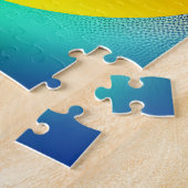 Abstrakte Silhouette Rainbow-Krawatte Die Puzzle (Seite)