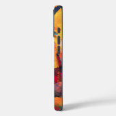 Abstrakte Silhouette Samurai Warrior Case-Mate iPhone Hülle (Rückseite / Links)