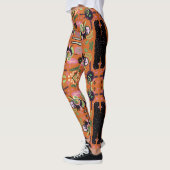 Abstrakte skandinavische Moderne Kunst Leggings (Links)