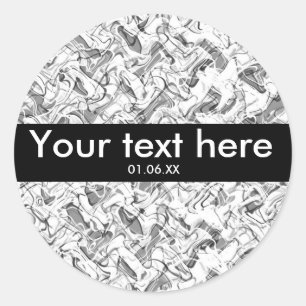 Abstrakte Smoke Grunge Boys Stickers