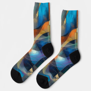 Abstrakte Socken