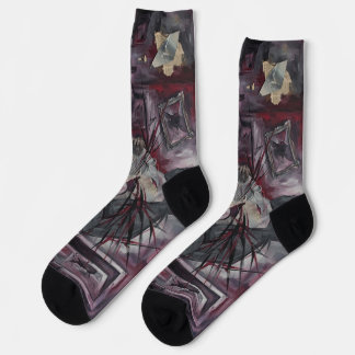 Abstrakte Socken