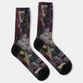 Abstrakte Socken (Rechts)