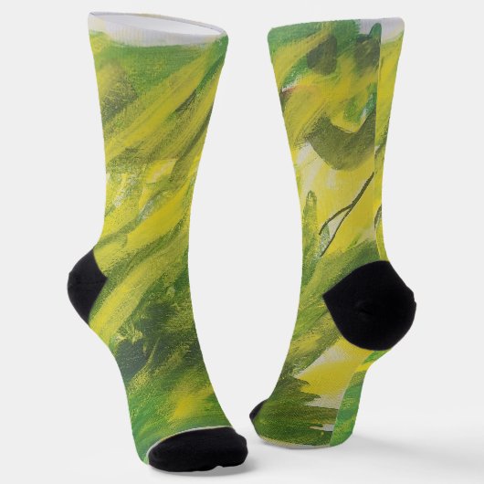 Abstrakte Socken (Gewinkelt)