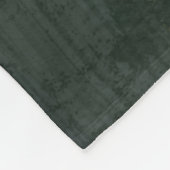 Abstrakte Soft Hues Deep Green & Gold Fleecedecke (Ecke)