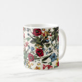 Abstrakte solide Blume, alles über Design Kaffeetasse (VorderseiteRechts)