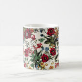 Abstrakte solide Blume, alles über Design Kaffeetasse (Mittel)