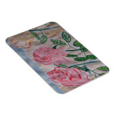 Abstrakte Sommer Rose Flexibles Foto Magnet (Rechte Seite)