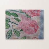 Abstrakte Sommer-Rose Jigsaw Puzzle (Horizontal)