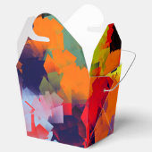 ABSTRAKTE SOMMERBLUME GESCHENKSCHACHTEL (Geöffnet)