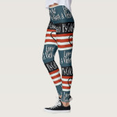 Abstrakte Songs Leggings (Links)