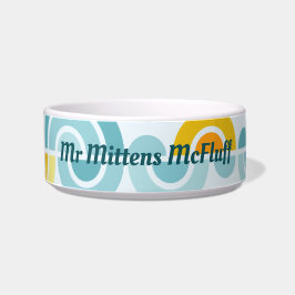 Abstrakte Sonne und Wolken Napf