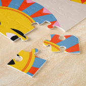 Abstrakte Sonnen: ethnisch nahtlos. Puzzle (Seite)