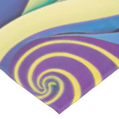 Abstrakte Sonnenbänke Art Illustration Tischdecke (Schrägansicht)