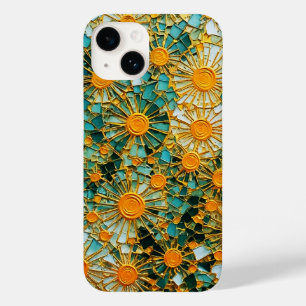 Abstrakte Sonnenblumen 102 Case-Mate iPhone 14 Hülle