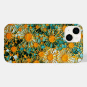 Abstrakte Sonnenblumen 102 Case-Mate iPhone Hülle (Rückseite (Horizontal))