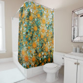 Abstrakte Sonnenblumen 102 Duschvorhang (Beispiel)