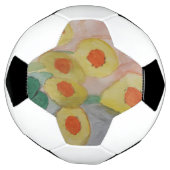 Abstrakte Sonnenblumen Fußball (Gedreht)