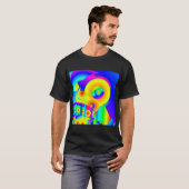 Abstrakte Sonnenblumen T-Shirt (Vorne ganz)
