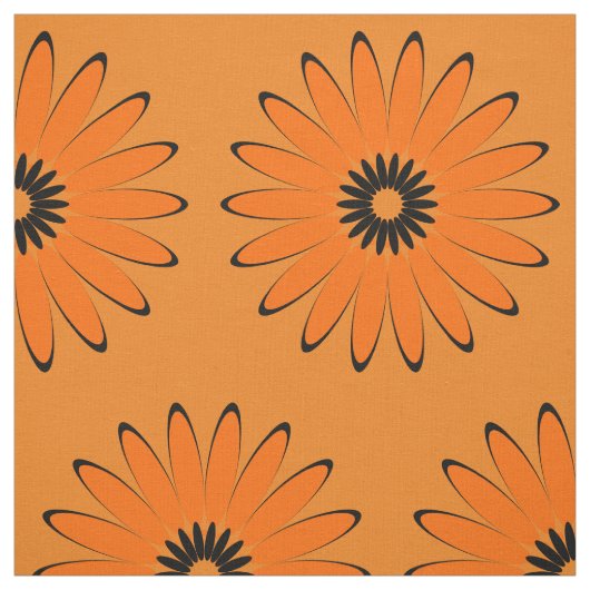 Abstrakte Sonnenblumenmuster Stoff (Muster)