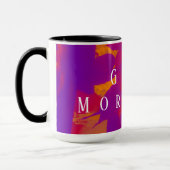 Abstrakte Sonneneinstrahlung durch Blätter Tasse (Links)