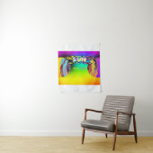 ABSTRAKTE SONNENGLASSEN WANDTEPPICH (Beispiel)