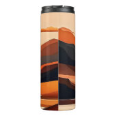 Abstrakte Sonnenlandschaft Thermosbecher (Rückseite)