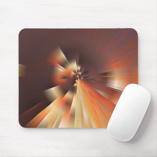 Abstrakte Sonnenstrahlen Mousepad (Mit Mouse)