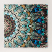 Abstrakte Sonnenstrahlen Puzzle (Horizontal)