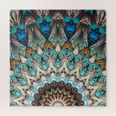 Abstrakte Sonnenstrahlen Puzzle (Vertikal)