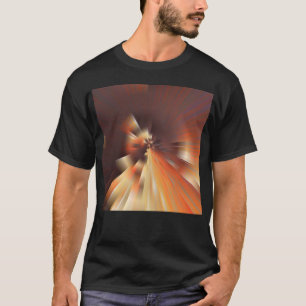 Abstrakte Sonnenstrahlen T-Shirt