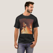 Abstrakte Sonnenstrahlen T-Shirt (Vorne ganz)
