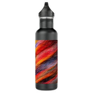 Abstrakte Sonnenuntergang Farbe Edelstahl Wasserfl Edelstahlflasche