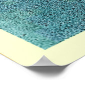 Abstrakte Sonnenuntergangsarten Poster (Ecke)