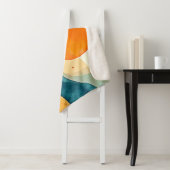 Abstrakte Sonnenuntergangsarten Sherpadecke (Beispiel)