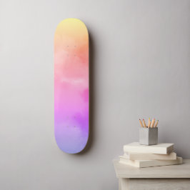 Abstrakte Sonnenwolken Skateboard